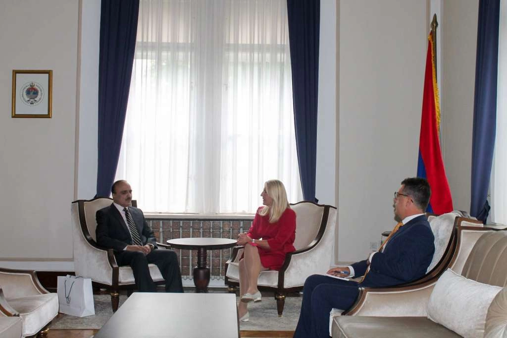 Cvijanović razgovarala s novoimenovanim ambasadorom Pakistana u BiH